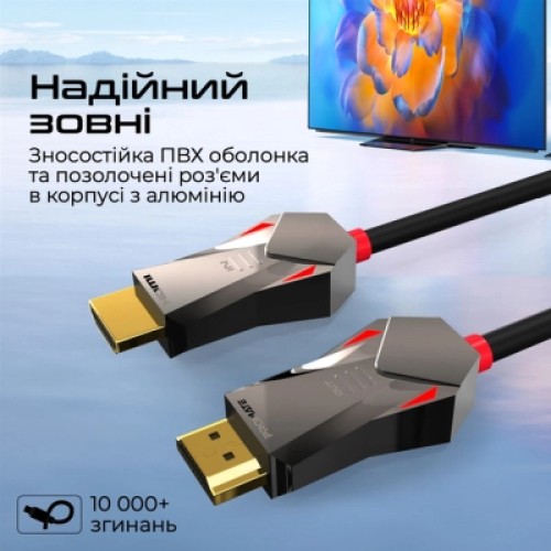 Кабель мультимедийный HDMI to HDMI v.2.0 prolink4k60-20m Promate (prolink4k60-20m)