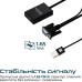 Кабель мультимедийный HDMI to VGA/USB prolink-v2h.black Promate (prolink-v2h.black)