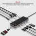 Концентратор Promate USB Hub 9 ports primehub-go.grey (primehub-go.grey)