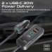 Зарядное устройство Promate gearhub-120w.black