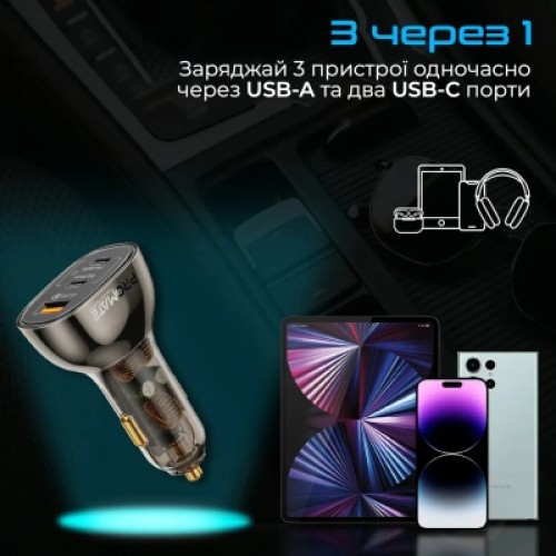 Зарядное устройство Promate transdrive-80w