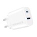 Зарядное устройство Promate biplug-2.white