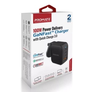 Зарядное устройство Promate ganport4-100pd.black