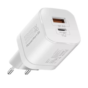 Зарядное устройство Promate powerport-33.white