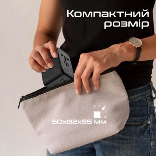 Зарядное устройство Promate tripmate-gan100