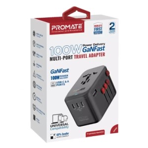 Зарядное устройство Promate tripmate-gan100