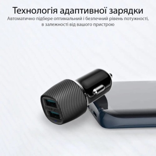 Зарядное устройство Promate voltrip-duo.black