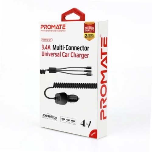 Зарядное устройство Promate voltrip-uni.black