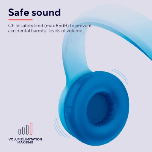 Наушники Trust Nouna Kids Wireless Blue (25275)