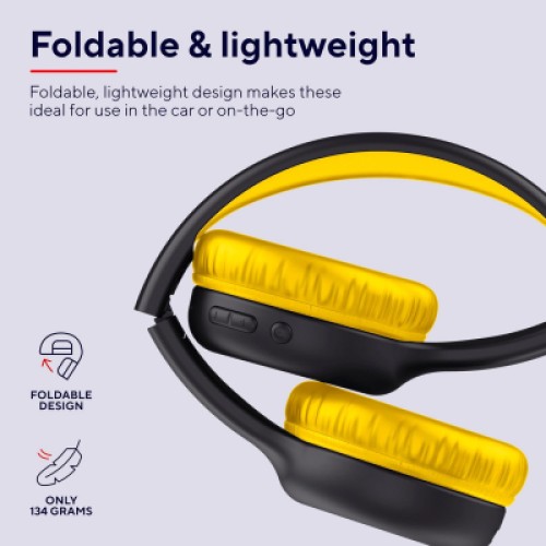 Наушники Trust Nouna Kids Wireless Black (25405)