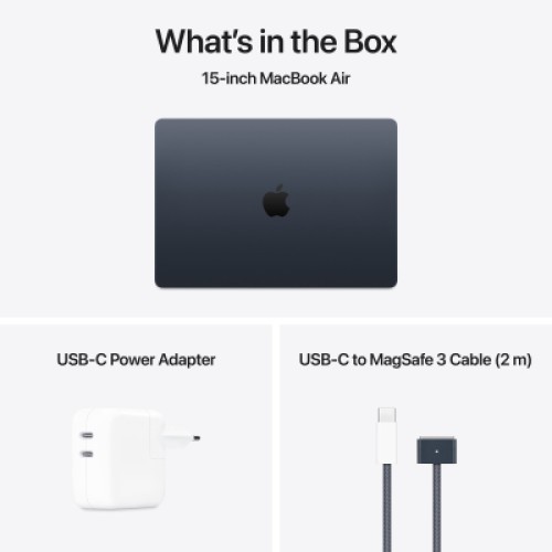 Ноутбук Apple MacBook Air 15 M4 A3241 Midnight (MW1L3UA/A)