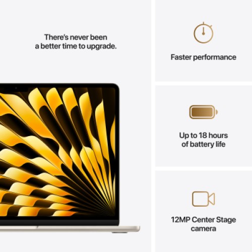 Ноутбук Apple MacBook Air 15 M4 A3241 Starlight (MW1K3UA/A)