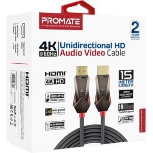 Кабель мультимедийный HDMI to HDMI 15.0m v.2.0 prolink4k60-15m Promate (prolink4k60-15m)