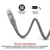 Дата кабель USB 2.0 AM to Lightning ervelink-i.grey Promate (nervelink-i.grey)