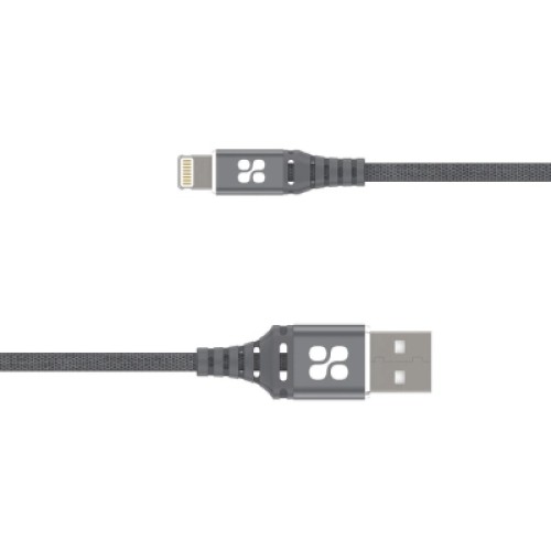 Дата кабель USB 2.0 AM to Lightning ervelink-i.grey Promate (nervelink-i.grey)
