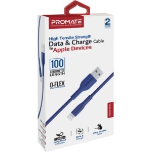 Дата кабель USB 2.0 AM to Lightning xcord-ai.navy Promate (xcord-ai.navy)