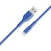 Дата кабель USB 2.0 AM to Lightning xcord-ai.navy Promate (xcord-ai.navy)