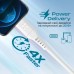 Дата кабель USB-C to Lightning powerlink-120.white Promate (powerlink-120.white)