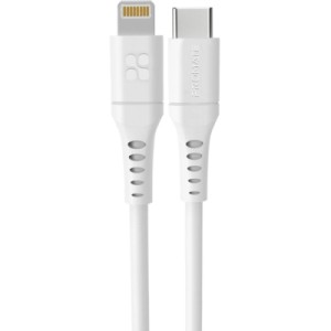 Дата кабель USB-C to Lightning powerlink-120.white Promate (powerlink-120.white)