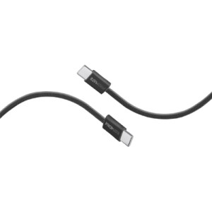 Дата кабель USB-C to USB-C ecoline-cc120.black Promate (ecoline-cc120.black)
