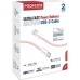 Дата кабель USB-C to USB-C ecoline-cc200.pink Promate (ecoline-cc200.pink)