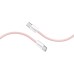 Дата кабель USB-C to USB-C ecoline-cc200.pink Promate (ecoline-cc200.pink)