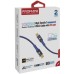 Дата кабель USB-C to USB-C lucidline-cc120.navy Promate (lucidline-cc120.navy)