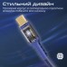 Дата кабель USB-C to USB-C lucidline-cc200.navy Promate (lucidline-cc200.navy)