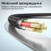 Дата кабель USB-C to USB-C springy.black Promate (springy.black)