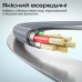 Дата кабель USB-C to USB-C springy.grey Promate (springy.grey)