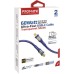 Дата кабель USB-C to USB-C transline-cc200.navy Promate (transline-cc200.navy)