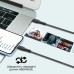 Дата кабель USB-C to Lightning cablekit-ci Promate (cablekit-ci)
