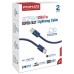 Дата кабель USB-C to Lightning ecoline-ci120.navy Promate (ecoline-ci120.navy)