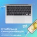 Дата кабель USB-C to Lightning ecoline-ci120.white Promate (ecoline-ci120.white)