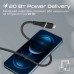 Дата кабель USB-C to Lightning powerline-ci120.black Promate (powerline-ci120.black)