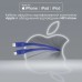 Дата кабель USB-C to Lightning powerline-ci120.blue Promate (powerline-ci120.blue)