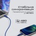 Дата кабель USB-C to Lightning powerline-ci120.blue Promate (powerline-ci120.blue)