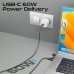 Дата кабель USB-C to USB-C/Lightning powerlink-cci.black Promate (powerlink-cci.black)