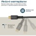 Дата кабель USB-C to USB-C powerbolt240-1m.black Promate (powerbolt240-1m.black)