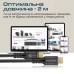 Дата кабель USB-C to USB-C powerbolt240-2m.black Promate (powerbolt240-2m.black)