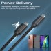 Дата кабель USB-C to USB-C primelinkc40-2m.black Promate (primelinkc40-2m.black)
