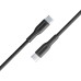 Дата кабель USB-C to USB-C xcord-cc.black Promate (xcord-cc.black)