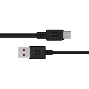 Дата кабель USB 2.0 AM to Micro 5P microcord-1.black Promate (microcord-1.black)