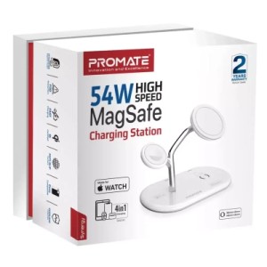 Зарядное устройство Promate synergy.white