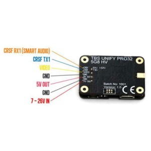Відеопередавач (VTX) TBS Unify Pro32 HV 2W 5.8GHz Wide Band Bulk (Unify Pro32 HV 2W 4.9GHz Wide Band Bulk)