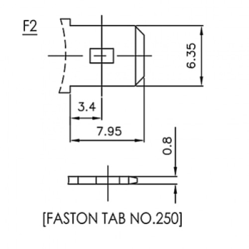 Батарея к ИБП CSB 12В 12 Ач (GPL12120 F2)