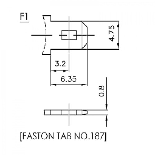 Батарея к ИБП CSB 12В 12 Ач (GPL12120 F2)