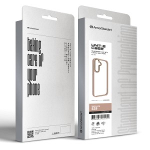 Чохол до мобільного телефона Armorstandart UNIT2 Samsung S25 Titanium Gold (ARM82868)