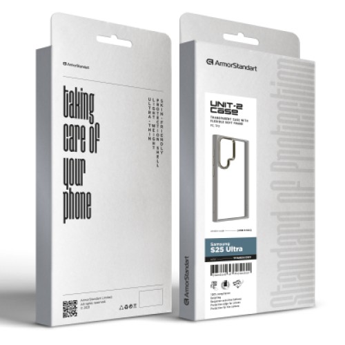 Чехол для мобильного телефона Armorstandart UNIT2 Samsung S25 Ultra Titanium Grey (ARM81844)
