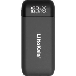 Зарядное устройство для аккумуляторов Liitokala 2 Slots, w func. Powerbank/PD/QC, USB/Type-C, LED disp, 18650/21700 (Lii-MP2)